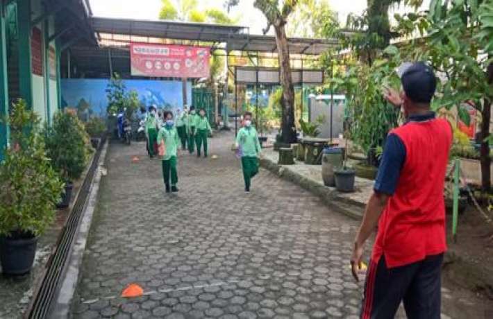 DIMULAINYA KEMBALI PEMBELAJARAN PJOK PRAKTIK