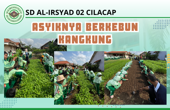 Asyiknya Berkebun Kangkung