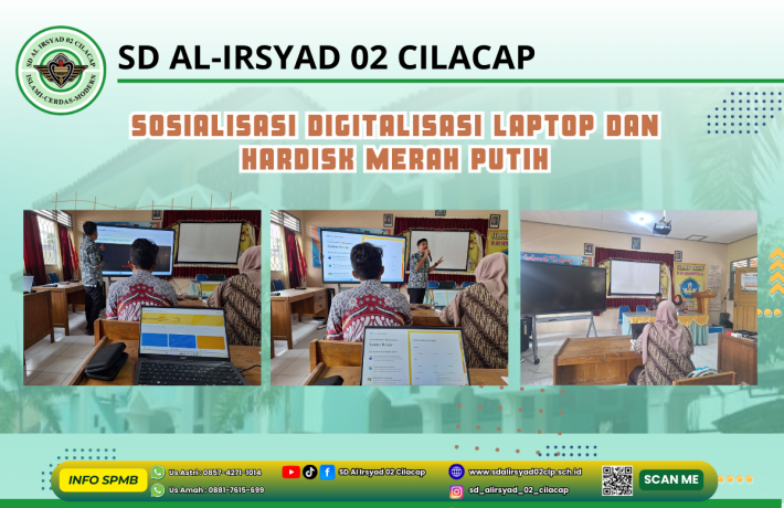 Sosialisasi Digitalisasi Laptop dan Harddisk Merah Putih