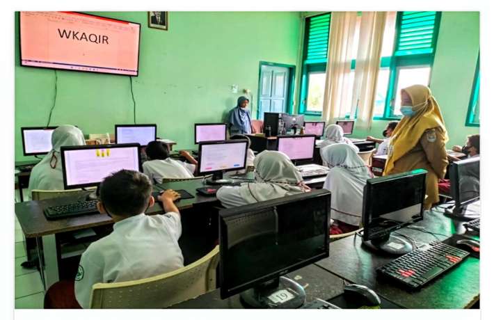 Monitoring ANBK di SD Al Irsyad 02 Cilacap