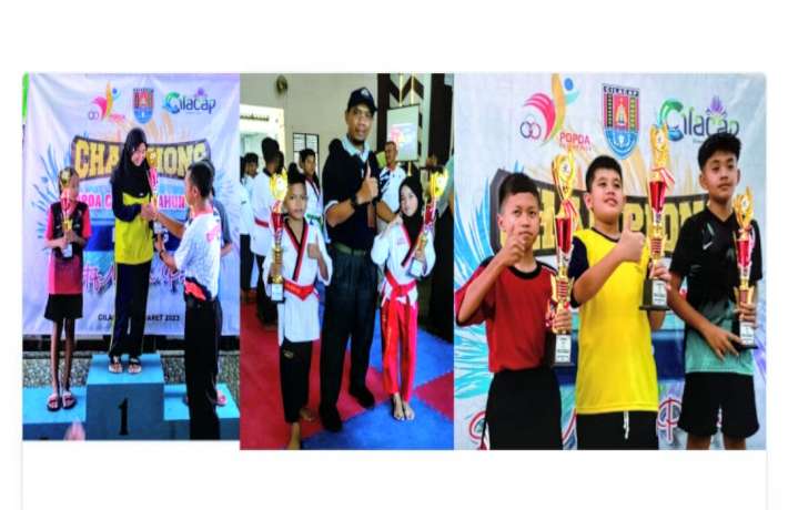 Medali Emas POPDA 23 SD Al Irsyad 02 Cilacap