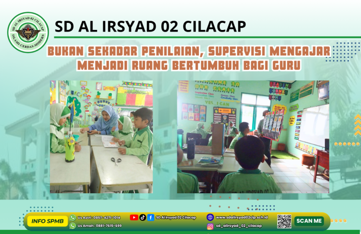 Bukan Sekadar Penilaian, Supervisi Mengajar Menjadi Ruang Bertumbuh bagi Guru