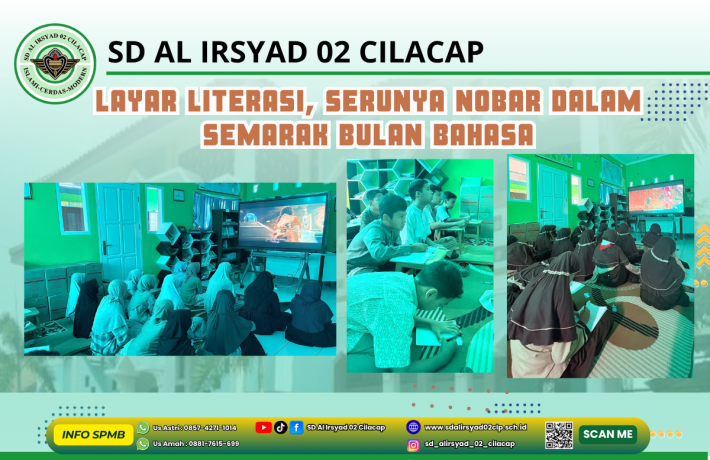Layar Literasi, Serunya Nobar dalam Semarak Bulan Bahasa